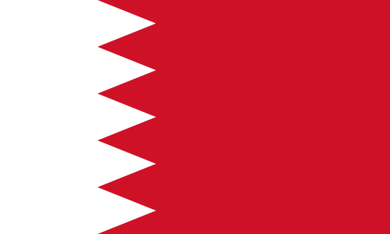 Bandeira do(a) Bahrain