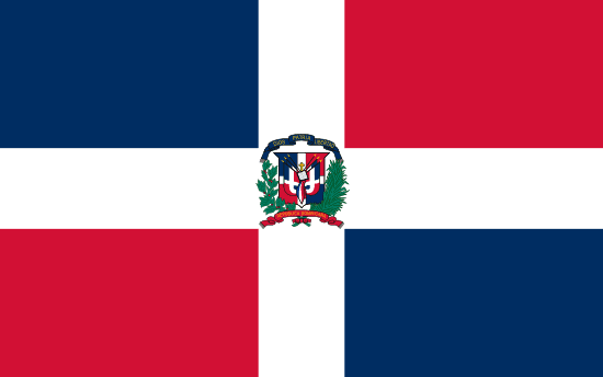 Bandeira do(a) Dominican Republic