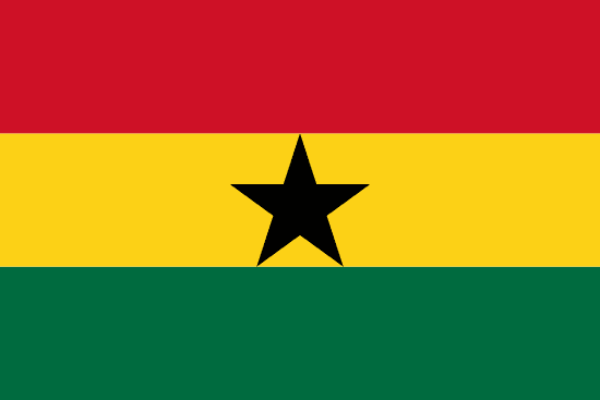 Bandeira do(a) Ghana