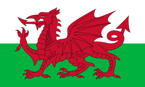 Bandeira do(a) Wales